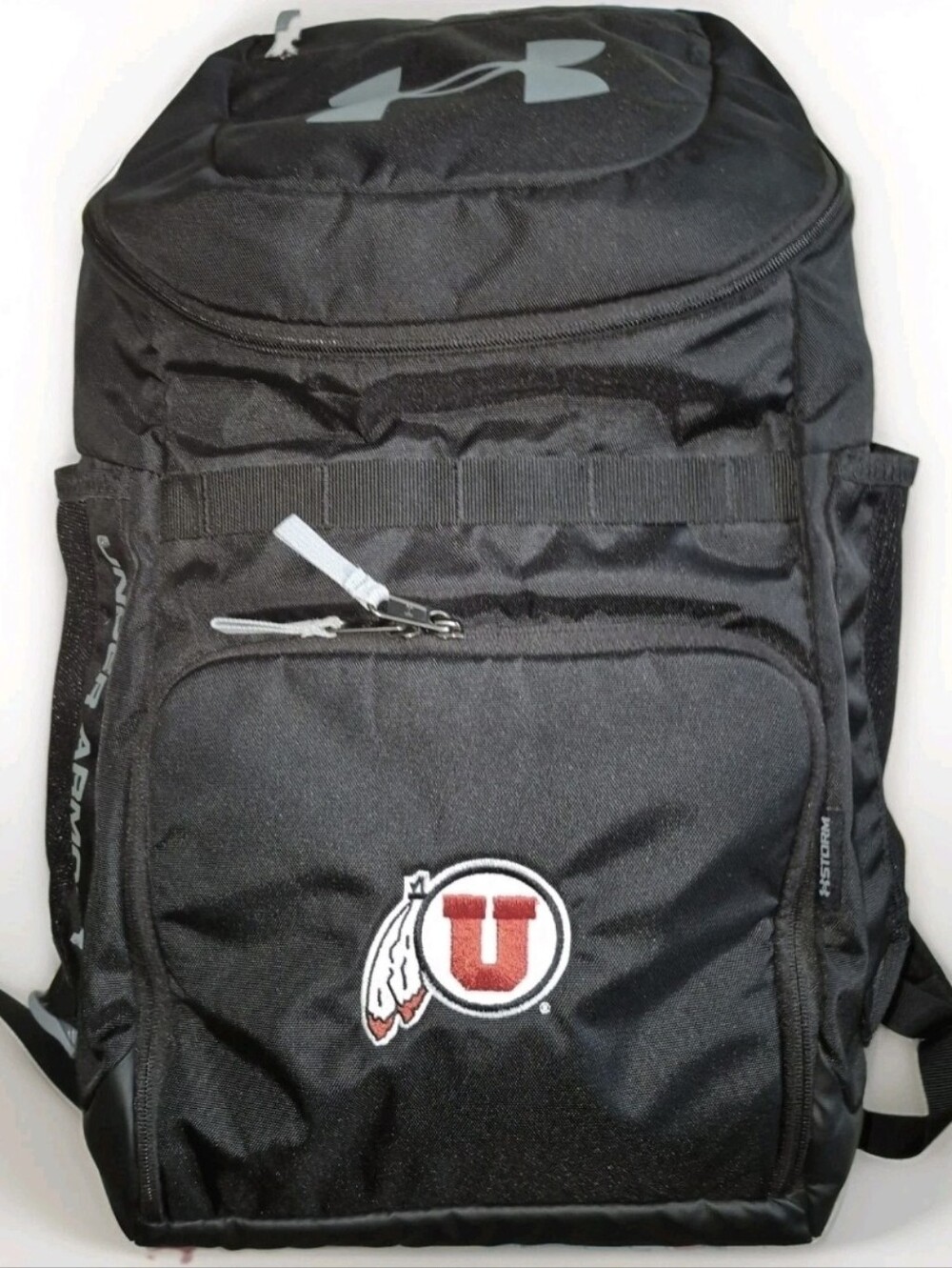 🔥Mint! Utah Utes Under Armour Team Undeniable Football Travel Backpack Laptop